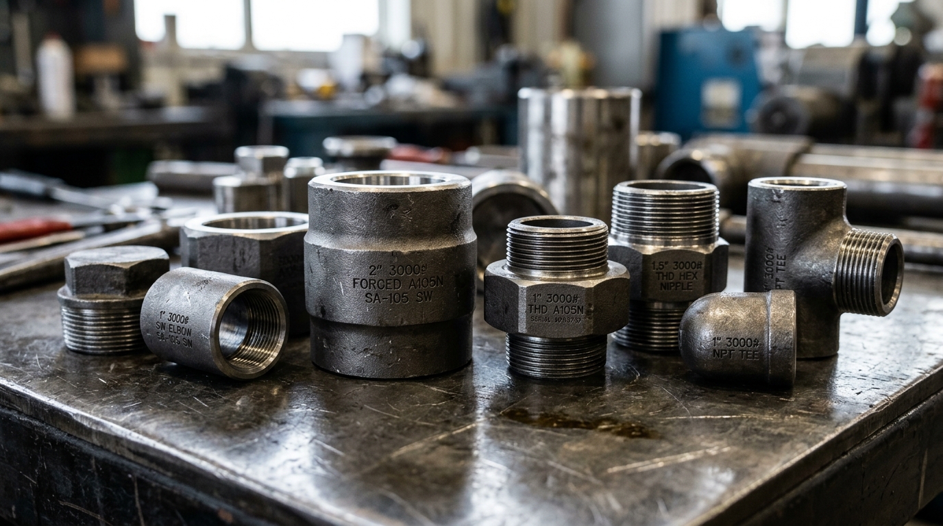 3000# Forged Socketweld & Threaded Fittings